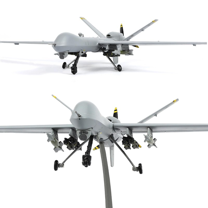 NUOTIE MQ-9 Reaper Drone 1/72 Metal DieCast Alloy Airplane Model