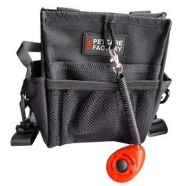 The Petcare Factory Ultimate Dog Training Treat Pouch (Black)