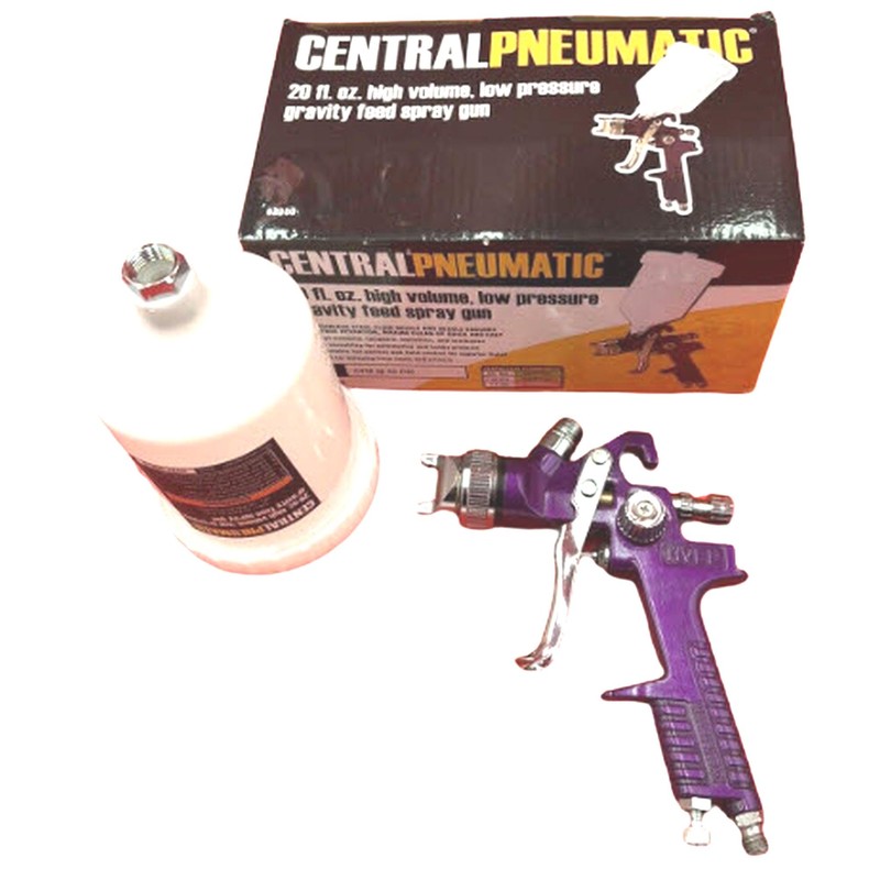 Central Pneumatic 47016 High Volume Low Pressure Gravity Feed Spray