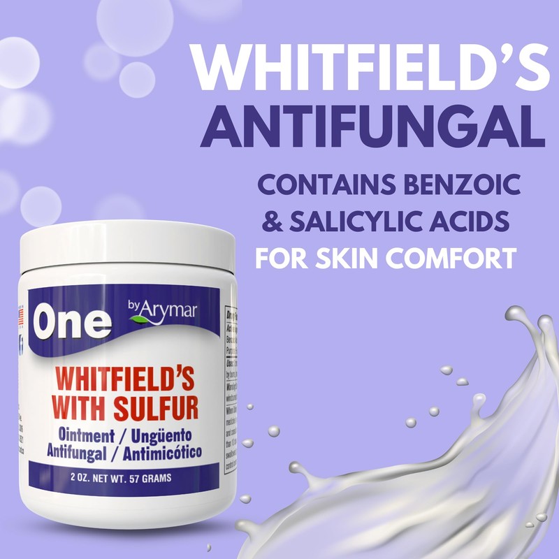 Arymar Whitfield's Ointment 2 oz – Benzoic Acid and Salicylic