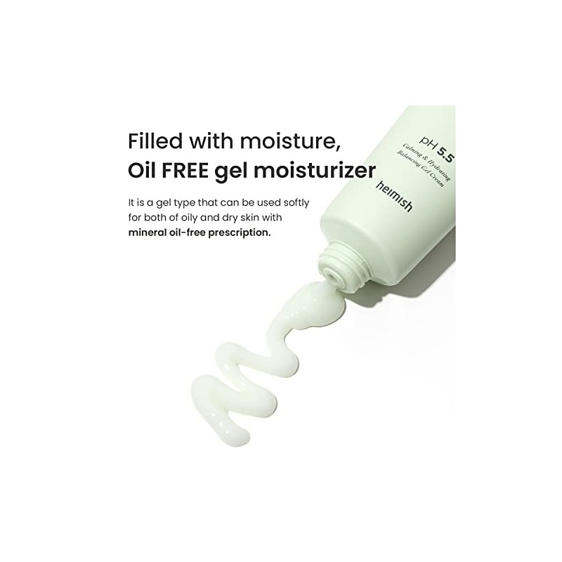 heimish Matcha Biome Oil FREE Calming Gel Moisturizer