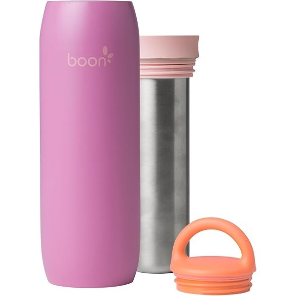 Boon Frosh Portable Breast Milk Chiller - Stainless Steel Cooler