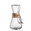 Chemex Pour-Over Glass Coffeemaker - Classic Series - 3-Cup -