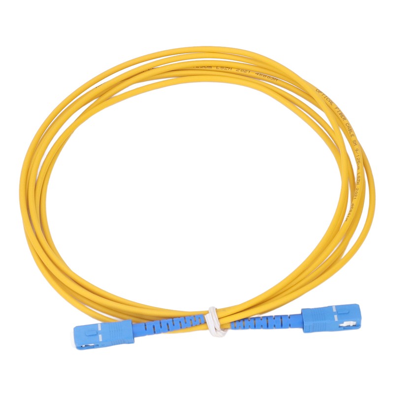 5PCS Optical Fiber Extension Cable Single Mode LSZH Sheath Fiber