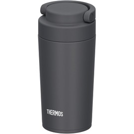 Thermos JOV-321 SMB Vacuum Insulated Portable Tumbler with Carry Handle, 10.1 fl oz (320 ml), Smoke Black