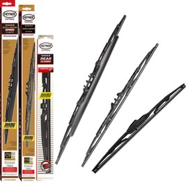 Heyner Germany Windscreen Wiper Blades Exclusive Spoiler Full Set Front Rear Fits Honda Jazz II 2002-2008 HES2015H14HC