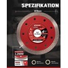 EZARC Diamond Cutting Discs 115mm Extra Thin Diamond Disc Cutting