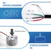 Mini Load Cell Sensor with Indicator Transmitter Amplifier Display,Test Compression