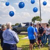 26 Pieces Blue Memorial Funeral Remembrance Balloons and 41.3 Inch