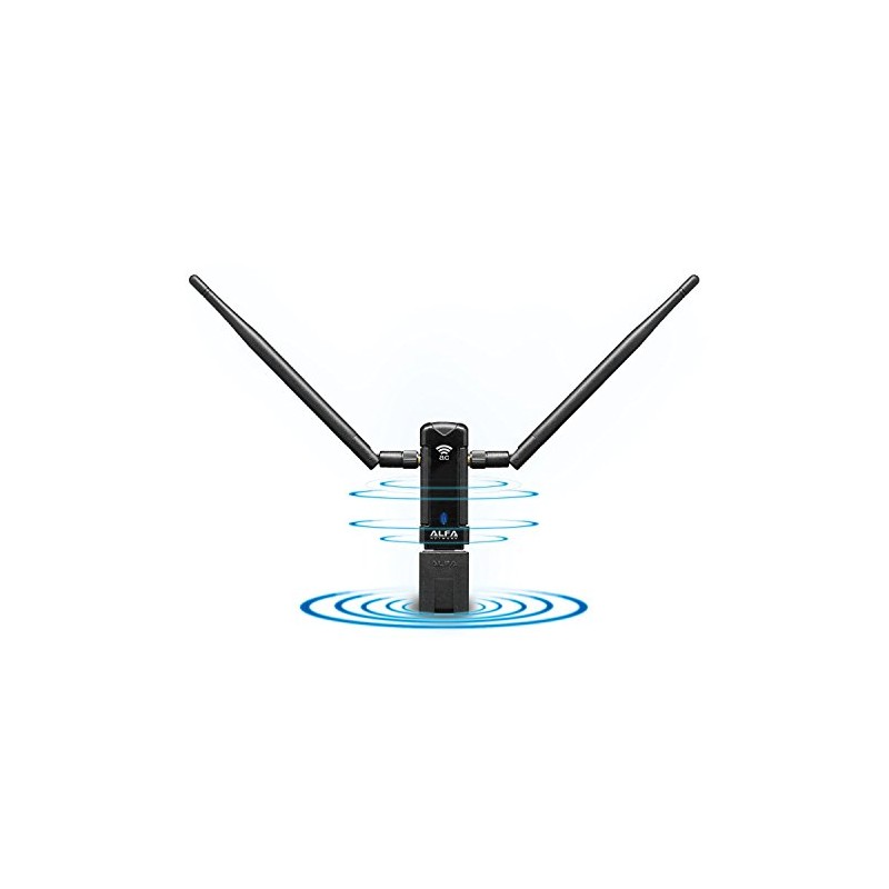 ALFA Network AWUS036AC Long-Range Wide-Coverage Dual-Band AC1200 USB Wireless Wi-Fi