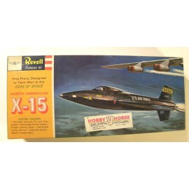 Revell,  X-15,  Kit H-164-100, Vintage 1961, Scale 1/64, Open Box, New Condition