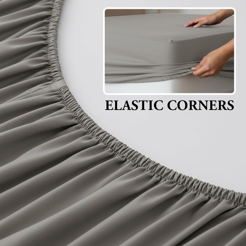 Imperial Rooms Super King Fitted Sheet - Deep Pocket 40