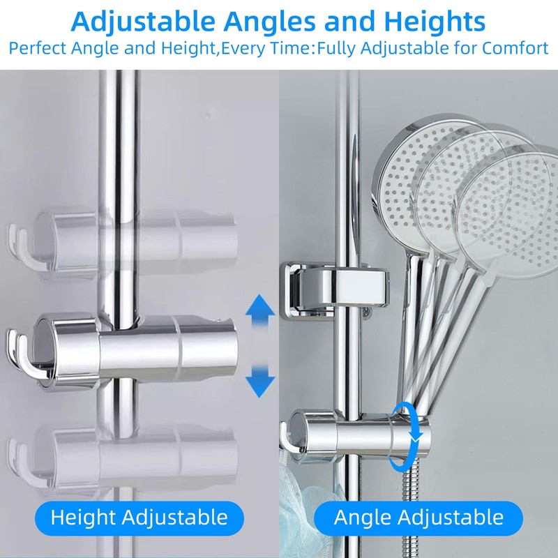 Acpetdr Shower Head Holder - Universal Adjustable Bracket for 18-25MM