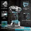 Cordless Impact Wrench 1/2 inch for Makita Battery, 900Ft-lbs Brushless