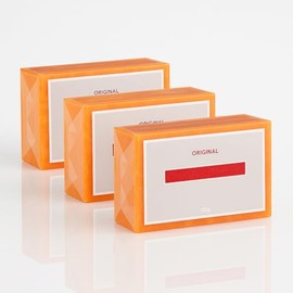 Relumins Skin Science Original Herbal Cleansing Bar – 120g | Deep-Cleansing, Nourishing & Smoothing Formula for All Skin Types x 3 Bars