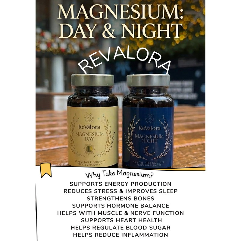 Revalora Magnesium Night Formula – Sleep, Relaxation & Recovery Support