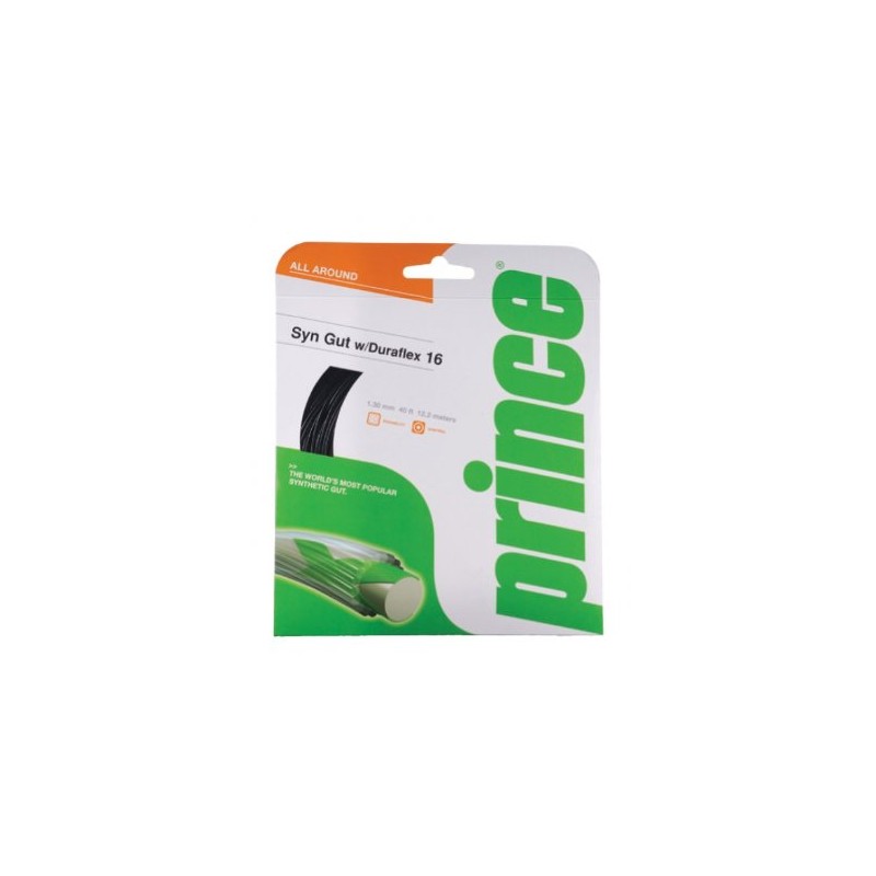 Prince Unisex Gut Duraflex 10 White 16