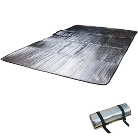 Outdoor Aluminium Sleeping Mat Double Aluminium Mat Insulation Mat 2 People Thermal Mat 200 x 120 cm 240 g