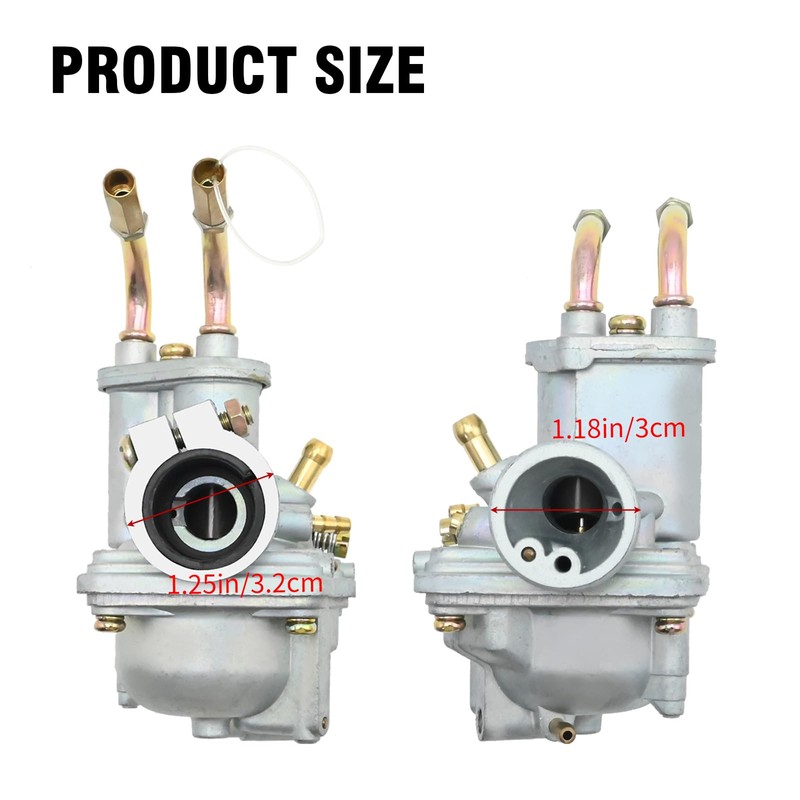 Anxingo Carburetor Kit with Fuel Filter Spark Plug Replacement for