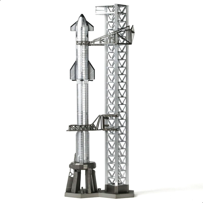 QIYUMOKE 1/400 Starship Rocket Model Kits for Spacex Spacecraft Model