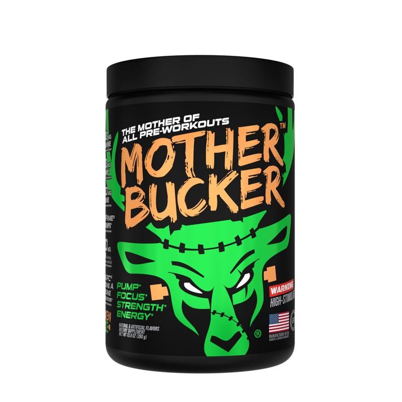 Bucked Up MotherBucker Pre Workout Supplement Healthcare Dietary:_Orange