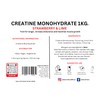 123 Nutrition 123 Nutrition Creatine Monohydrate 1kg, Flavoured, Micronised Creatine