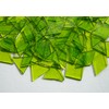 CHICSHIS 4 Shapes Large Transparent Mosaic Tiles for Mosaic Crafts,