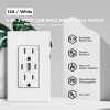 smart-us USB C Outlet, 30W 6.0 Amp 3-Port USB C