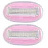 KERURU Razor Replacement Blades for Women, 5 Blades, Moisturizing Aloe