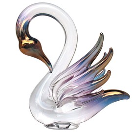 Prochaska Gallery Hand Blown Glass Swan Figurine