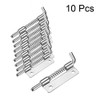 uxcell 10pcs Carbon Steel Lock Bolt Spring Loaded Pin Latch