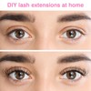 Poiuyoiu Cluster Lashes Set D Curl Individual Eyelashes 8-16 mm