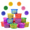 Evoio Easter Baskets for Kids, 24 Pack Plastic Easter Baskets