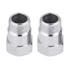 Aramox 2Pcs 32mm M18*1.5 O2 Oxygen Sensor Extender Extension Spacer