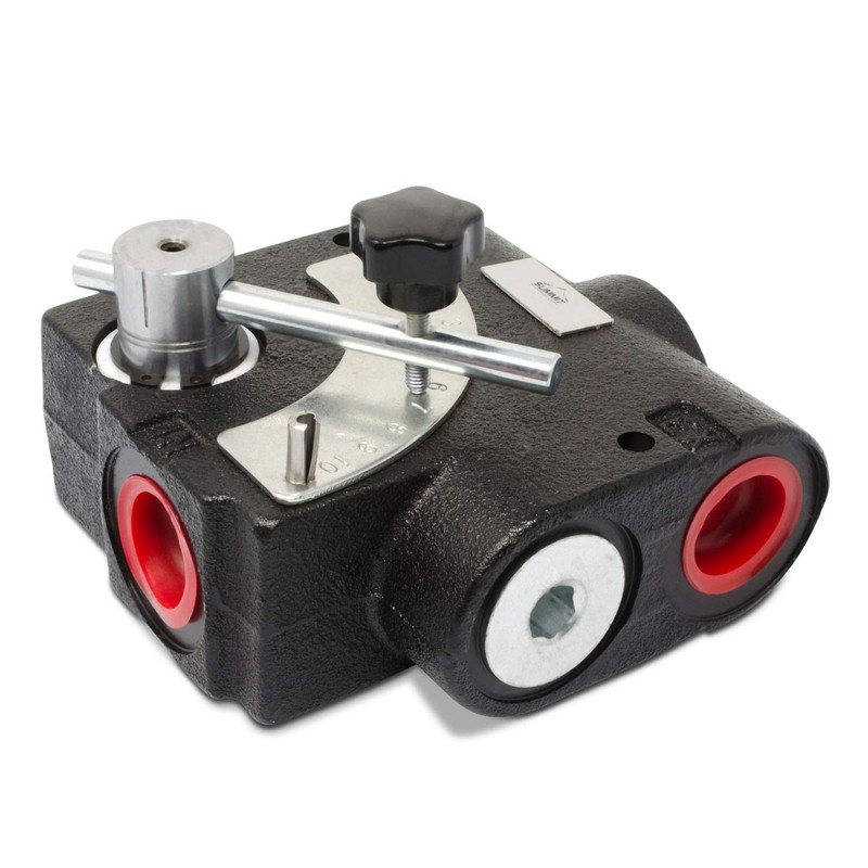 Hydraulic Adjustable Variable Flow Control Valve, 0-30 GPM, #12 SAE