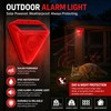 Solar Motion Sensor Alarm for Outdoor Animal Deterrence – 130dB
