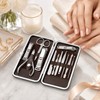 12-Piece Nail Grooming Kit for Manicure and Pedicure – Stainless