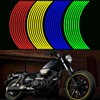 AIMALL 18" Reflective Rim Tape Wheel Stripe Decal Trim Sticker