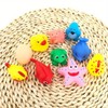 Random Cute Animal Design Bath Toy, 10pcs/set Random Color Soft