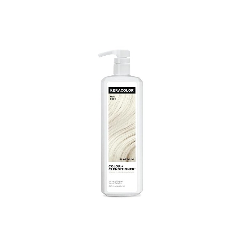 Keracolor Clenditioner Color Depositing Conditioner, Platinum