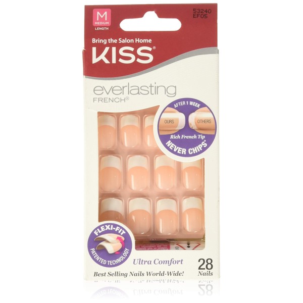 Kiss Everlasting French Nails EF05 (3 PACK)
