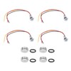 4 Set LED Indicator Light Common Cathode Lamp Industrial Control