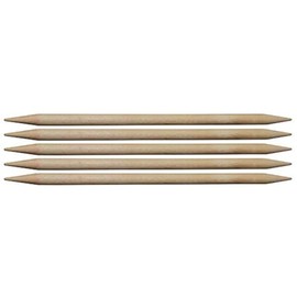 KNITPRO Basix Birch: Knitting Pins: Sets of 5. Double Ended: 20cm x 3.50mm, Birchwood Multi-Colour, 20 x 0.35 x 0.35 cm