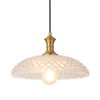 Island Pendant Lights for Kitchen, Clear Glass Pendant Light Fixtures,