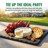 100Pcs 4.7 Inch Golf Party Food Sticks, Reusable Bamboo Food