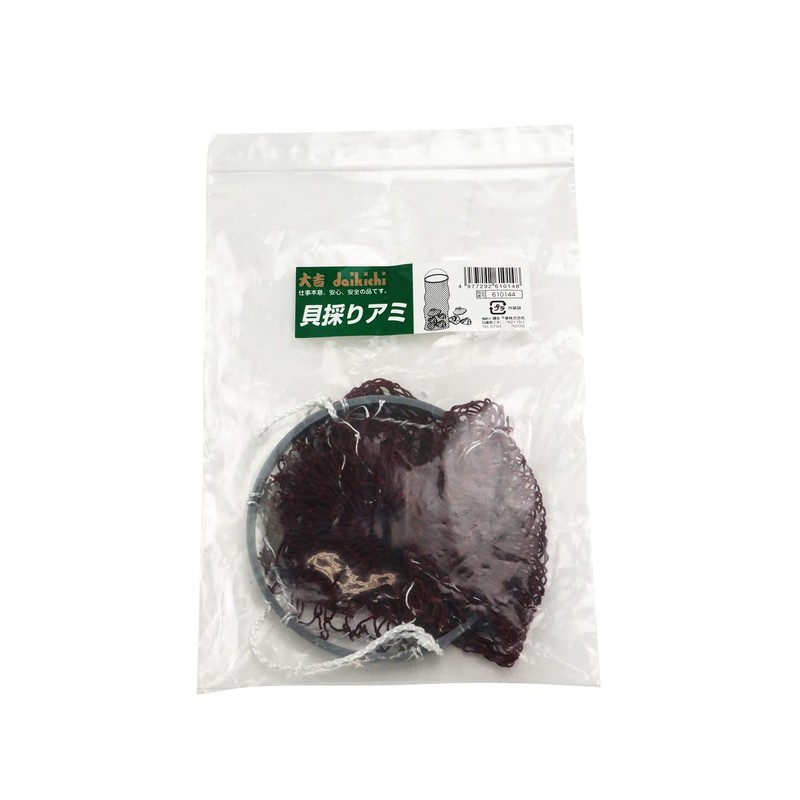 SENKICHI Daikichi Shell Harvesting Net with Bag and Rope, Mesh