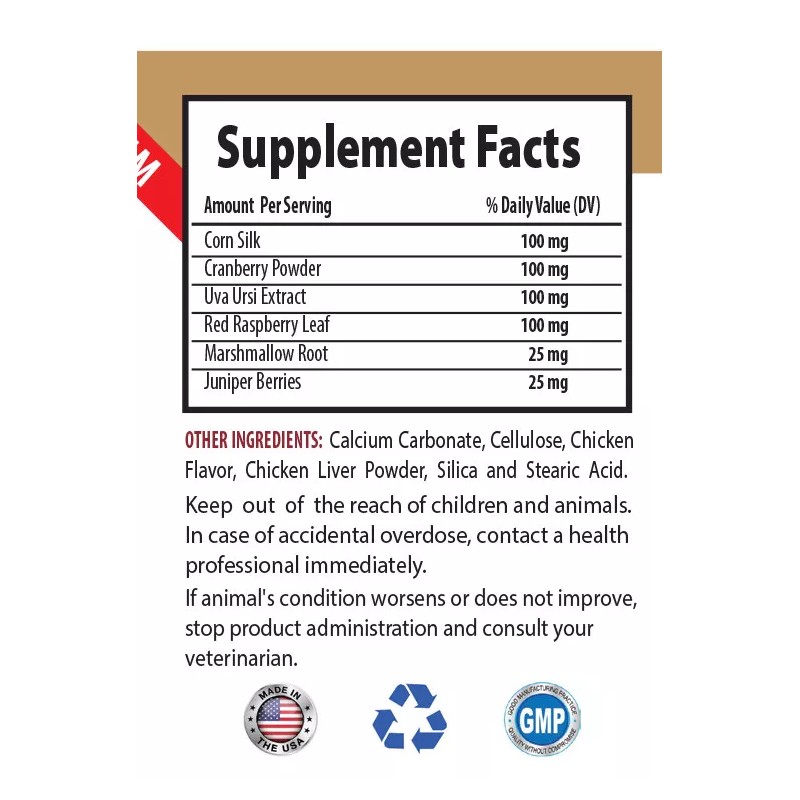 Pets Health Solution dog urinary health support - DOG URINARY