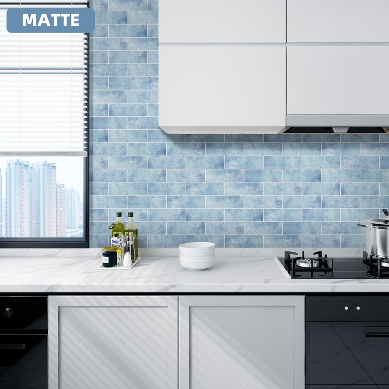 Tilingview 30 PCS Peel and Stick Backsplash Tile for Kitchen/Bathroom/Living