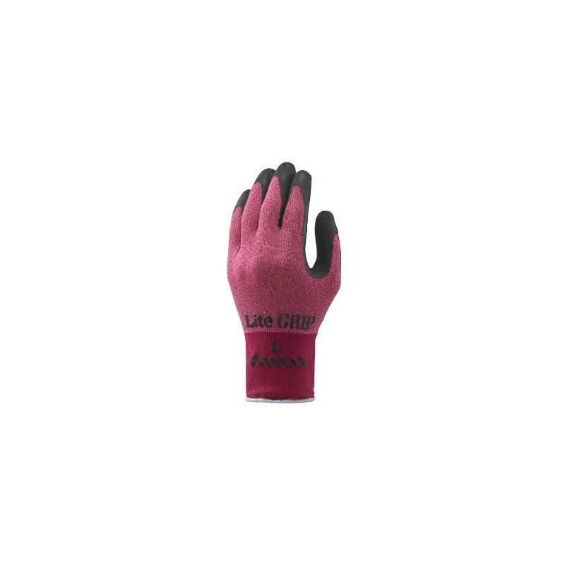 Showa Gloves Light Grip No.341 Set of 10 (M, Red)