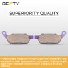 OCPTY Carbon Fiber Brake Pads Fit for 2008 2009 2010